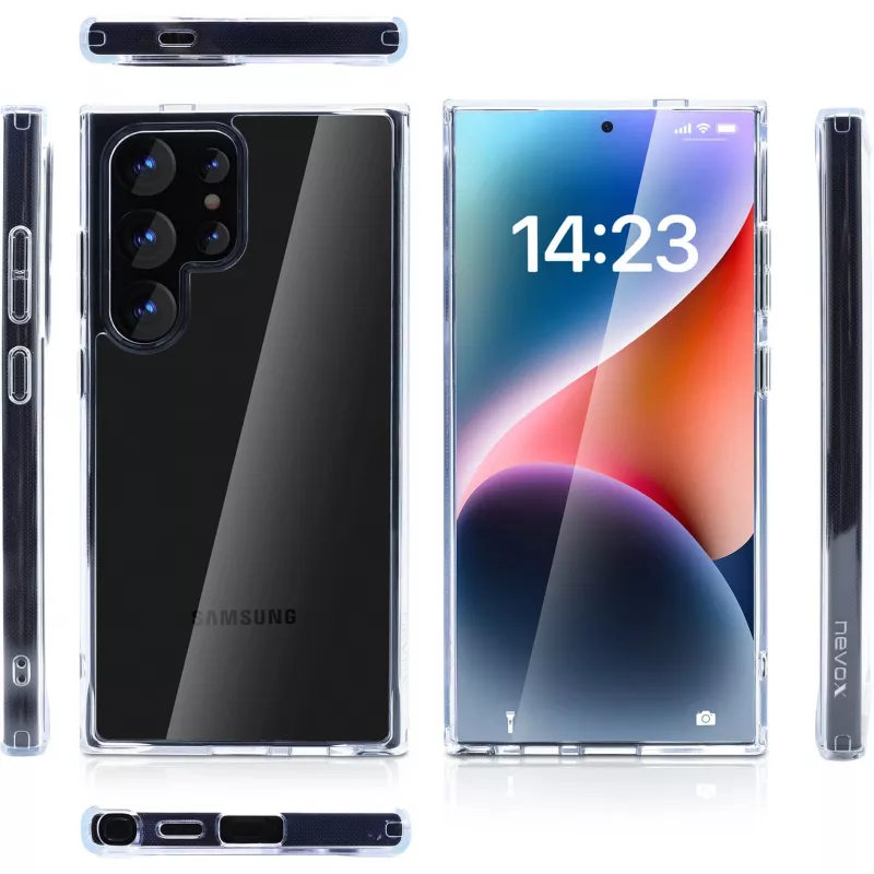 StyleShell SHOCKFlex, θήκη κινητού διαφανής, Samsung Galaxy S24 Ultra