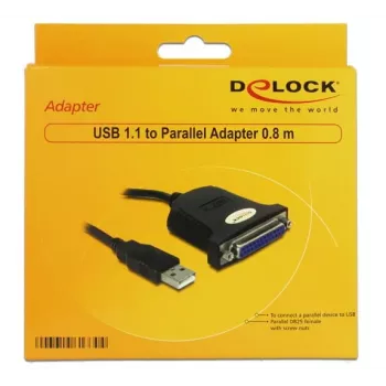 Προσαρμογέας USB 1.1 Παράλληλος DeLOCK 61330