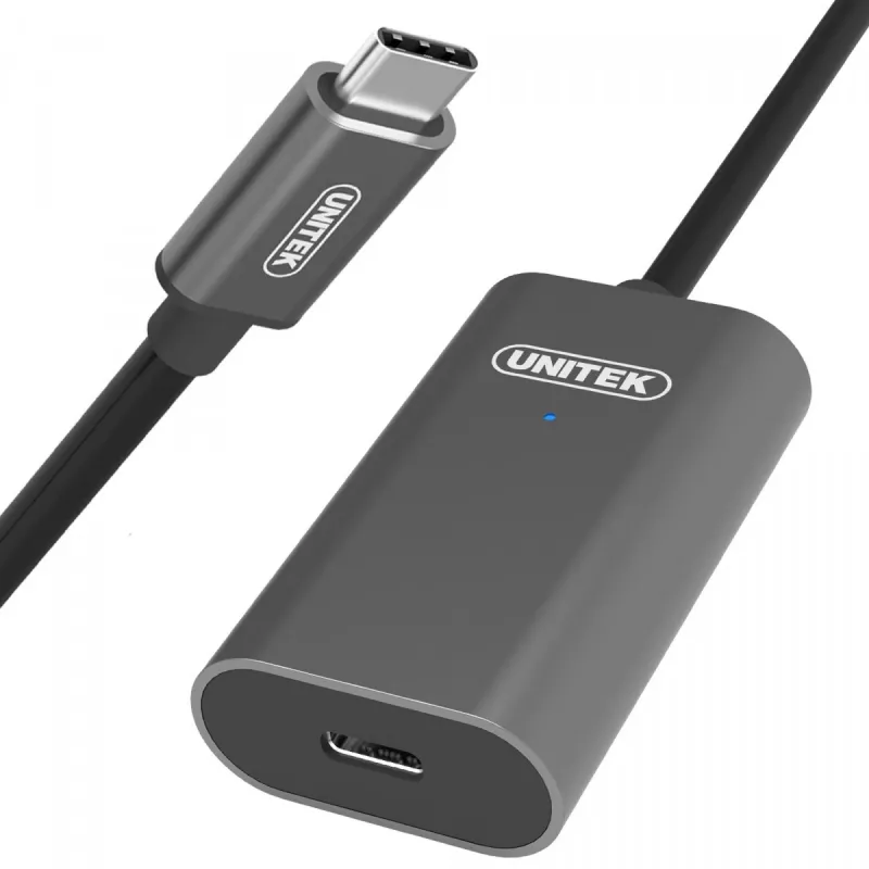 Καλώδιο USB UNITEK U305A 5m USB 3.2 Gen 1 USB C Γκρι