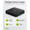 GOOBAY Multiport USB-C PD GaN Επιτραπέζιος φορτιστής 65 W, μαύρο