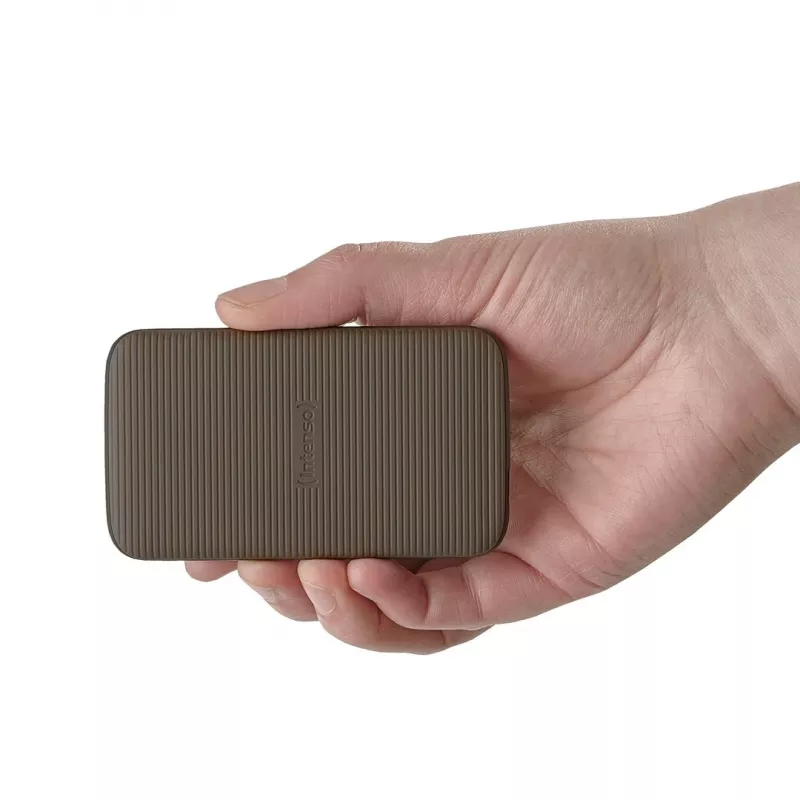 Intenso TX500 - SSD - 2TB - εξωτερικός (φορητός) - USB 3,2 Gen 2x1 (USB-C βύσμα) - καφέ (3827470)
