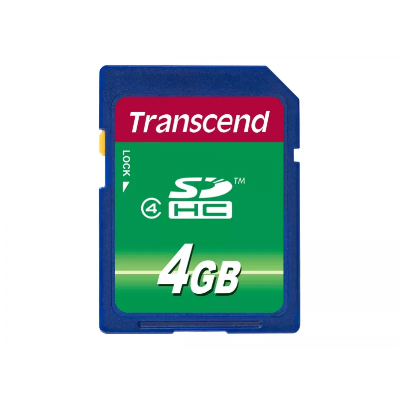 Κάρτα μνήμης Transcend 4GB SDHC TS4GSDHC4