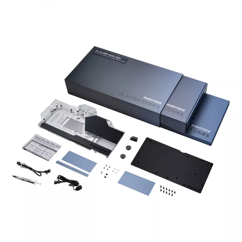 Phanteks Glacier G40 Υδρόψυκτρο + Πλάκα στήριξης