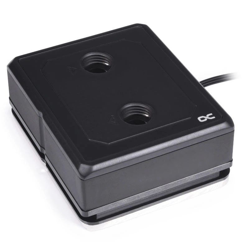 Alphacool Eisblock XPX Pro Aurora 13084 ψύκτρα επεξεργαστή, ολόκληρη από ορείχαλκο, ψηφιακό RGB, μαύρο