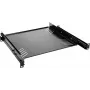 Ράφι rack Omnitronic 30100840 1U συρόμενο — ρυθμιζόμενο ράφι χάλυβα 1U για rack 19 ιντσών