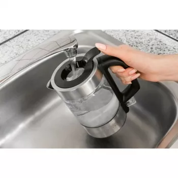 ProfiCook PC-WKS 1229 G Βραστήρας 1 L 1600 W Ανοξείδωτο ατσάλι, Διαφανές