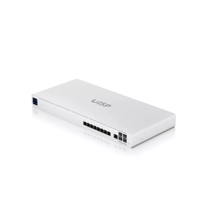 Ubiquiti UISP-R-PRO-EU UISP Router Pro ενσύρματος δρομολογητής, switch Gigabit Ethernet 9 θυρών, ανοξείδωτος χάλυβας