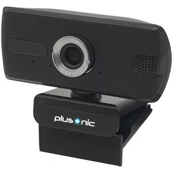 USB webcam Plusonic PSH037v2 1080p HD, υποδοχή USB, ενσωματωμένο μικρόφωνο