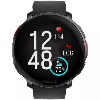 Polar Vantage V3 - Αλουμίνιο - Αθλητικό ρολόι με βραχιόλι - Σιλικόνη - Οθόνη 3,5 cm (1,39 ίντσες) - 32 GB - Bluetooth - 57 g - Night Black (900108890)