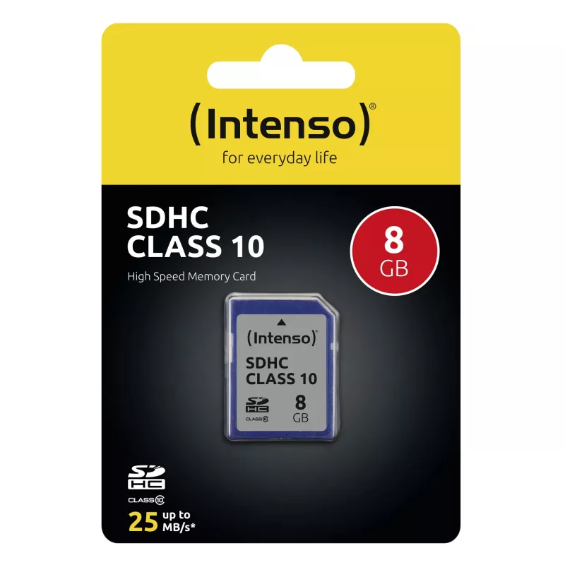 ΜΝΗΜΗ SDHC 8GB C10/3411460 INTENSO