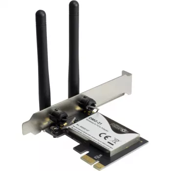 Inter-Tech DMG-31 - Ενσωματωμένο - Ασύρματο - PCI Express - Wi-Fi - Wi-Fi 4 (802.11n) - 300 Mbit/s (88888147)