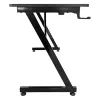 Γραφείο υπολογιστή Subsonic SA5706 μαύρο ευθύ PVC 120x60 cm
