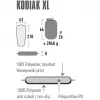 High Peak Kodiak XL μονό στρώμα μαύρο