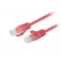 Lanberg PCU6-20CC-0100-R καλώδιο δικτύου κόκκινο 1 m Cat6 U/UTP (UTP)