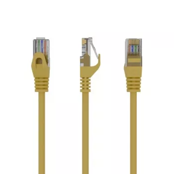 Καλώδιο δικτύου GEMBIRD PP6U-5M/Y – Cat6 U/UTP, RJ-45 σε RJ-45, 5 m, κίτρινο