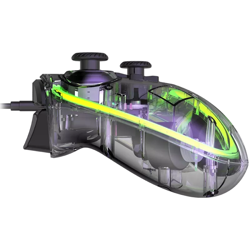 CANYON Gamepad Brighter GPW-02 BT+Dongle ασύρματο Crystal