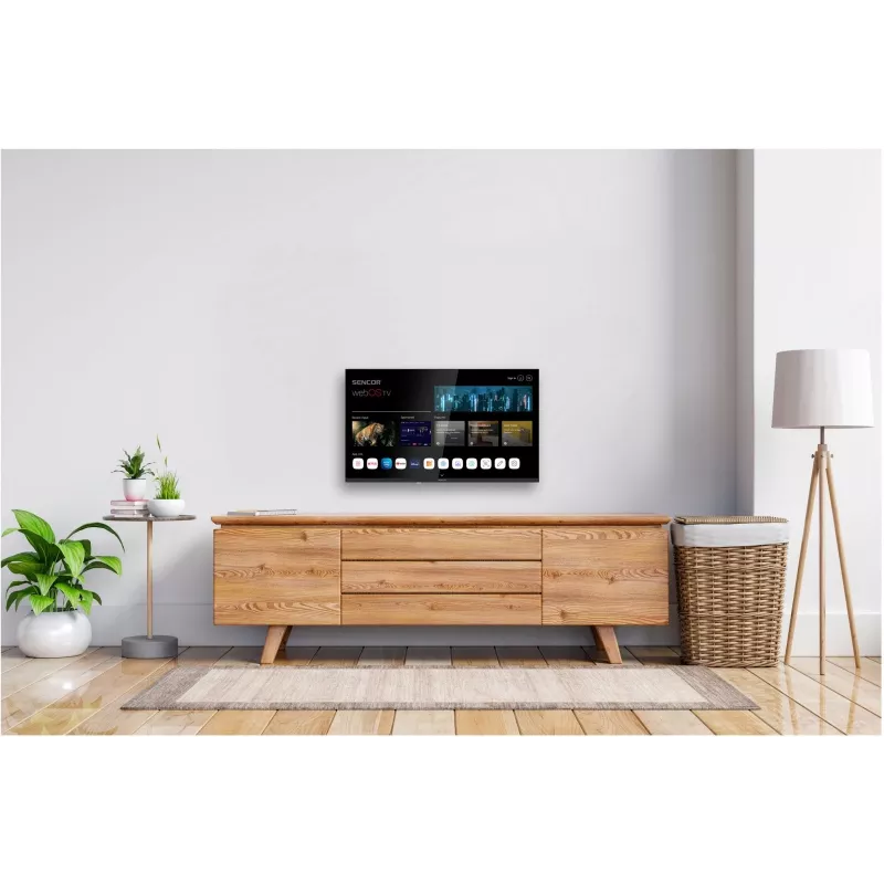 Τηλεόραση LED Smart Display 24 ιντσών SENCOR SLE 24S830MB — ανάλυση HD, ενεργειακή κλάση E