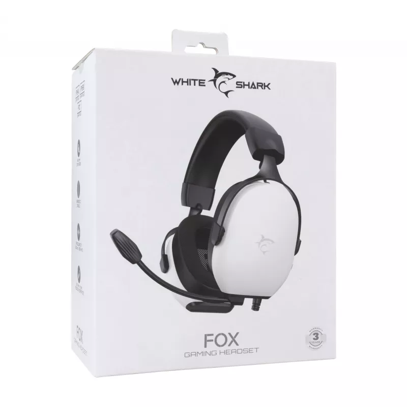 Ακουστικά White Shark GH-2445 Fox White