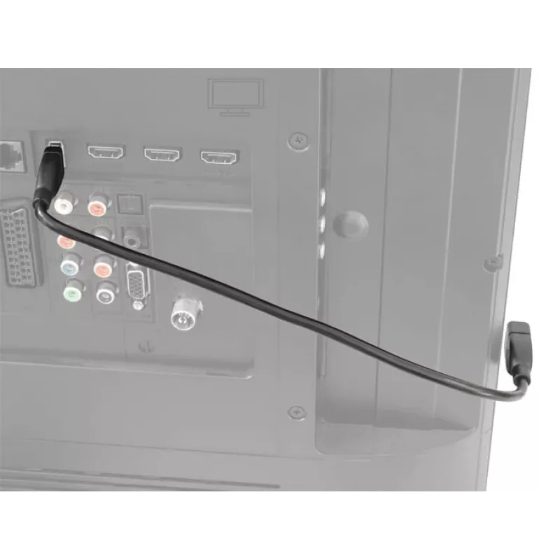 Καλώδιο USB DeLOCK 35cm USB 2.0 83498 μαύρο