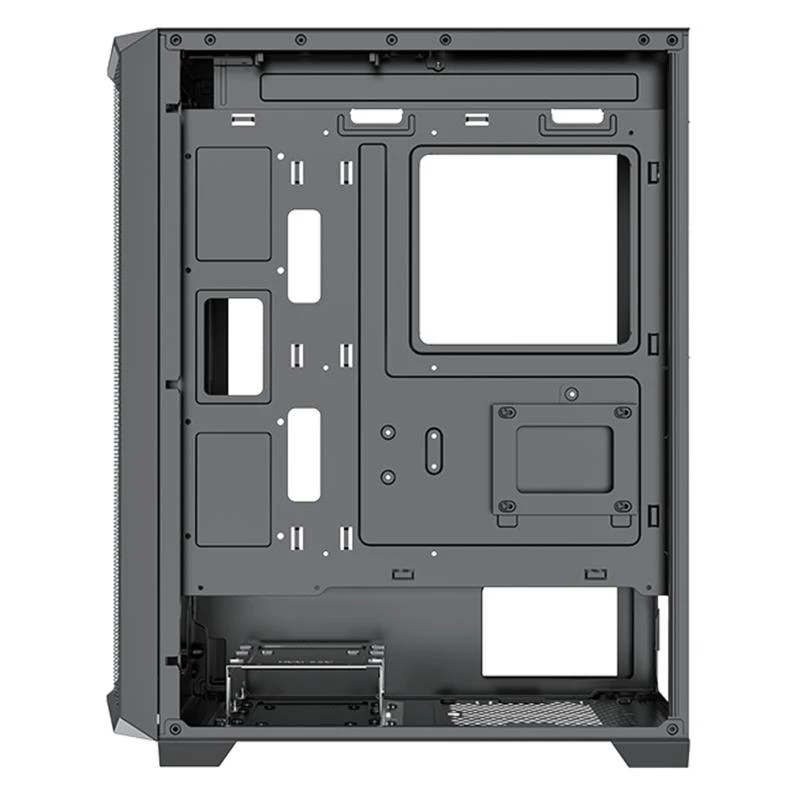 Κουτί|XILENCE|ATX/micro ATX/Mini-ITX|Μαύρο|Midi Tower|PC|XG161
