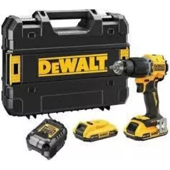 DeWALT DCD799D2T-QW επαναφορτιζόμενο κρουστικό δραπανοκατσάβιδο, 2 ταχυτήτων, 2 μπαταρίες, φορτιστής