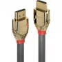 Lindy 37866 τυπικό καλώδιο HDMI με Ethernet 10 m, Gold Line, HDMI αρσενικό – HDMI αρσενικό, 4K, γκρι