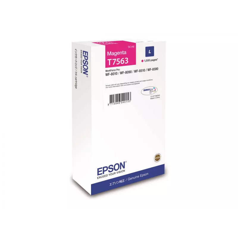 Epson C13T75634N μελανοδοχείο 1 τεμ. γνήσιο τυπική απόδοση ματζέντα