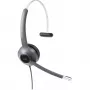 Cisco 521 Wired Single – Headset – On-Ear – Ενσύρματο – βύσμα 3,5 mm (CP-HS-W-521-USB=)