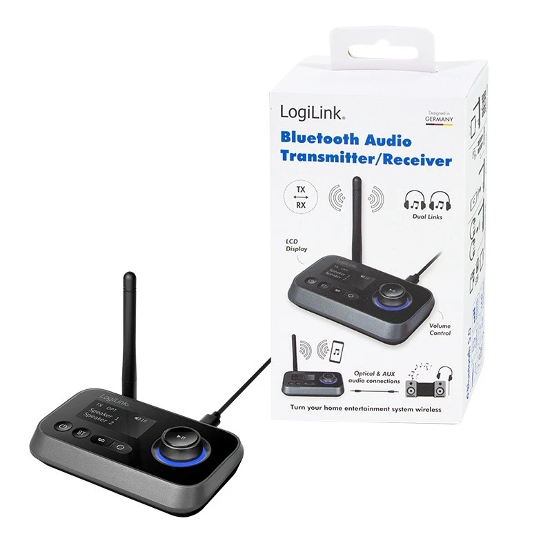 LogiLink BT0062 Πομποδέκτης Ήχου Bluetooth BT 5.0 10 M Εμβέλεια