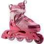 Πατίνια inline HUDORA Mia 2.0, ρυθμιζόμενο μέγεθος 33–36, ροζ