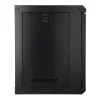 EXTRALINK LITE 9U 530X400 Επιτοίχια βάση rack, μαύρη, με ράφι