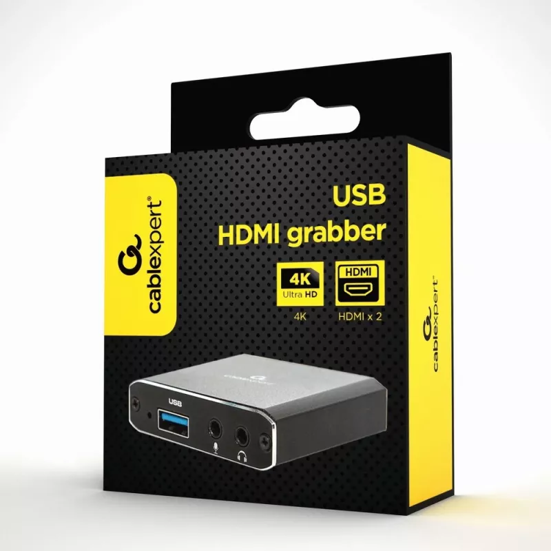 Gembird UHG-4K2-01 Προσαρμογέας γραφικών USB μαύρο