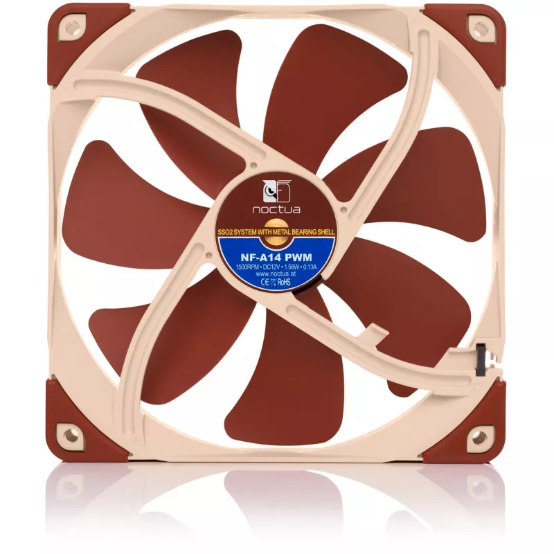 Noctua NF-A14 PWM 140mm Ανεμιστήρας κουτιού