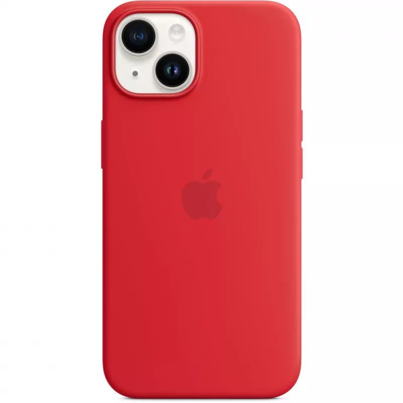 Apple iPhone 14 Θήκη σιλικόνης με MagSafe, (PRODUCT)Κόκκινο