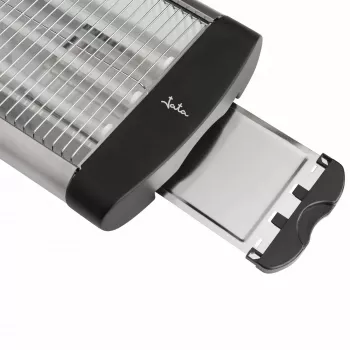 Τοστιέρα JATA JETT1588 600 W Μαύρο Ανοξείδωτο χάλυβας
