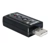 DeLOCK USB Sound Adapter 7.1 - Κάρτα ήχου - Στερεοφωνικός - USB (61645)