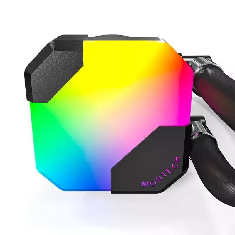 All-in-One υγρόψυκτη CPU Montech Hyper Flow ARGB 240 mm, μαύρο