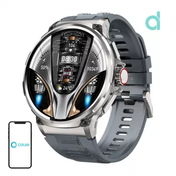 Smartwatch Colmi V69 ασημί
