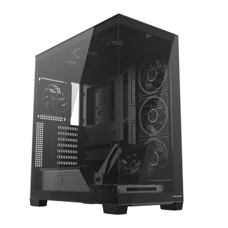 Modecom Volcano Stellar Plus ARGB Midi 8F μαύρο