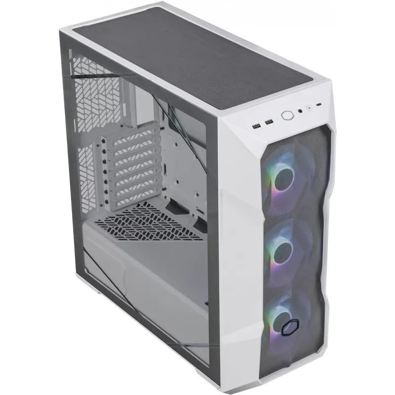 Κουτί PC Cooler Master MasterBox TD500 Mesh V2 Midi Tower λευκό