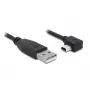 Καλώδιο USB DeLOCK 82680 0,5 m USB A Mini-USB B μαύρο