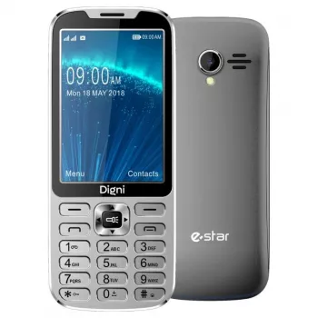 Τηλέφωνο eSTAR Digni CALL 4G Dual SIM ασημί