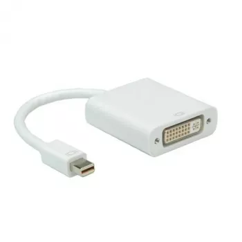 ROLINE Προσαρμογέας Mini DisplayPort-DVI, Mini DP αρσενικό - DVI θηλυκό (12.03.3128)