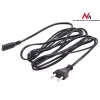 Maclean MCTV-809 Καλώδιο τροφοδοσίας βύσμα EU σε Figure-8 (C7), 1,5 m