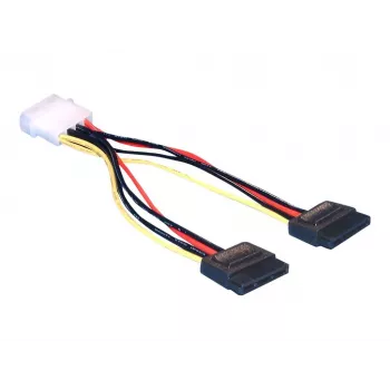 Καλώδιο τροφοδοσίας SATA HDD 2x DeLOCK 60102 0,112 m