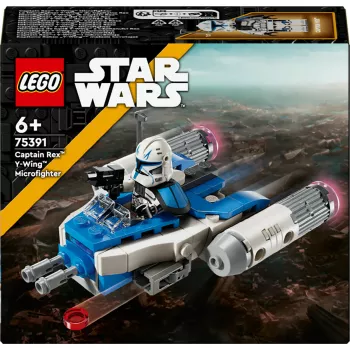 LEGO Star Wars Captain Rex Y-Wing Microfighter συλλεκτικό – το διαστημόπλοιο-παιχνίδι Clone Wars με μια μίνι φιγούρα χαρακτήρα για αγόρια από 6 ετών