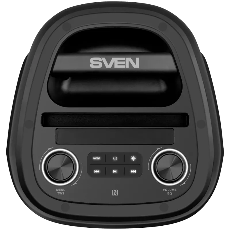 SVEN PS-850, (100W, TWS, Bluetooth, FM, USB, microSD, οθόνη LED, 8000mAh)
