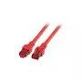 EFB-Elektronik καλώδιο patch RJ45 Cat.6 S/FTP LSZH κόκκινο 0,15m Κατασκευαστής: EFB Elektronik (K5512.0,15)