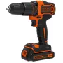 Black & Decker BDCHD18KB-QW Δράπανο χωρίς κλειδί μαύρο, πορτοκαλί