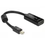 Delock - Προσαρμογέας βίντεο - Mini DisplayPort αρσενικό σε HDMI θηλυκό - 18 cm (65099)